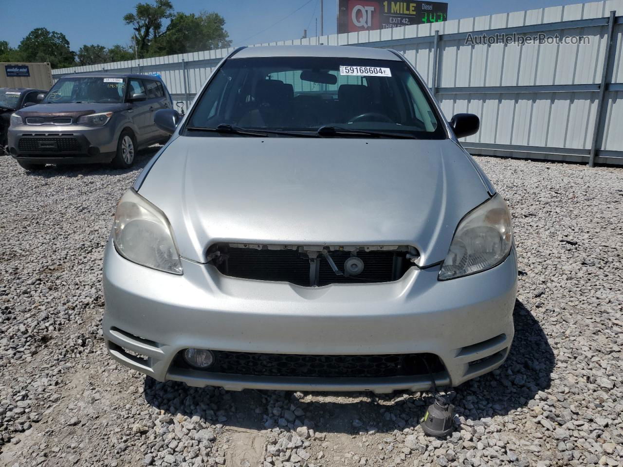 2004 Toyota Corolla Matrix Xr Silver vin: 2T1KR32E94C287634