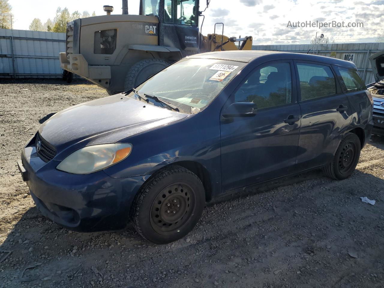 2005 Toyota Corolla Matrix Xr Blue vin: 2T1KR32E95C479668