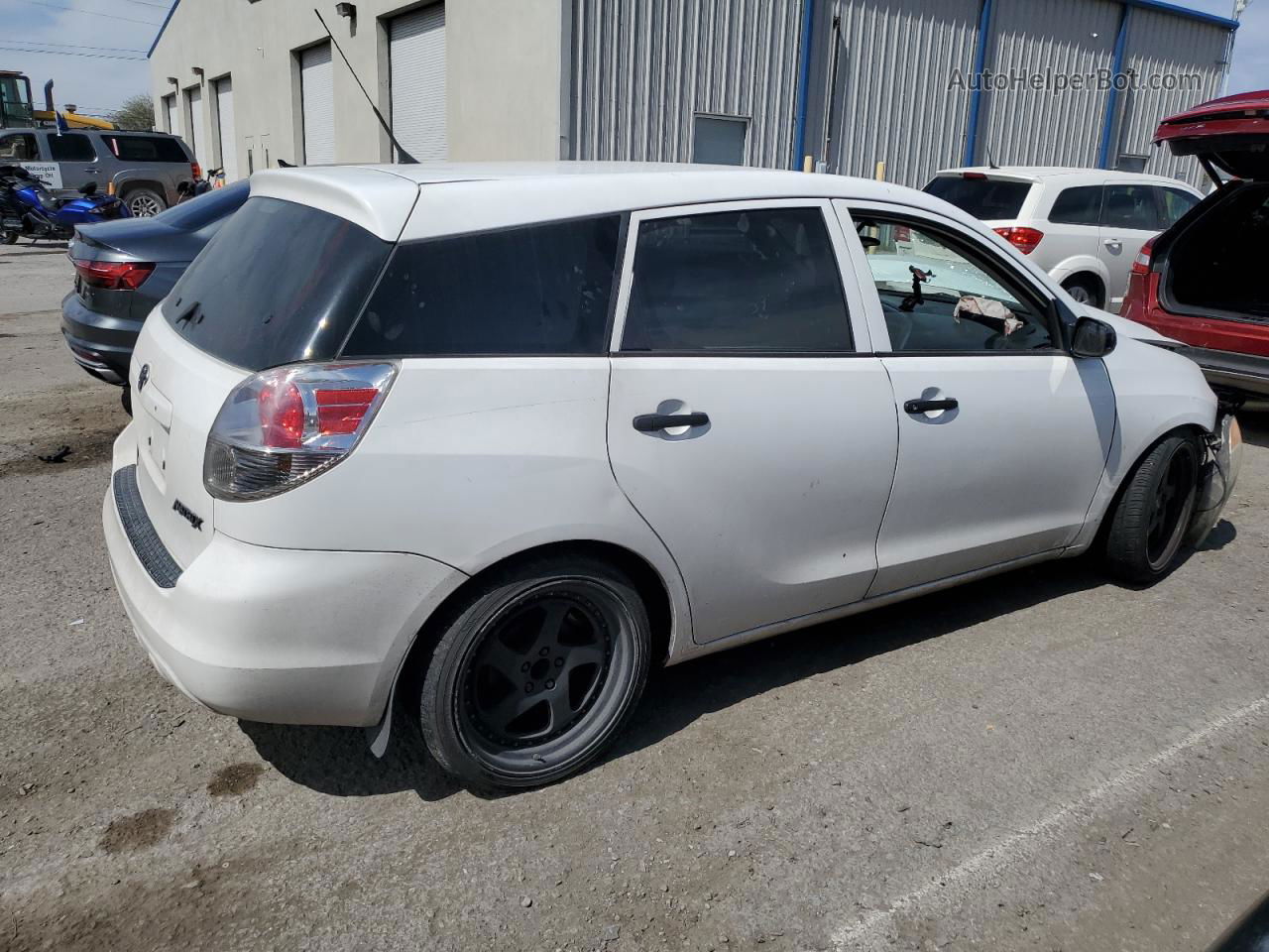 2008 Toyota Corolla Matrix Xr White vin: 2T1KR32E98C699865