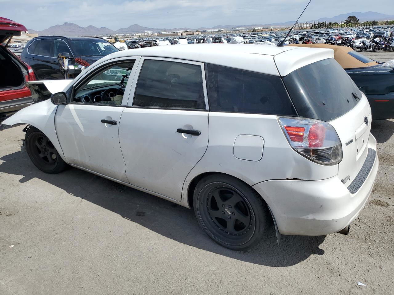 2008 Toyota Corolla Matrix Xr White vin: 2T1KR32E98C699865