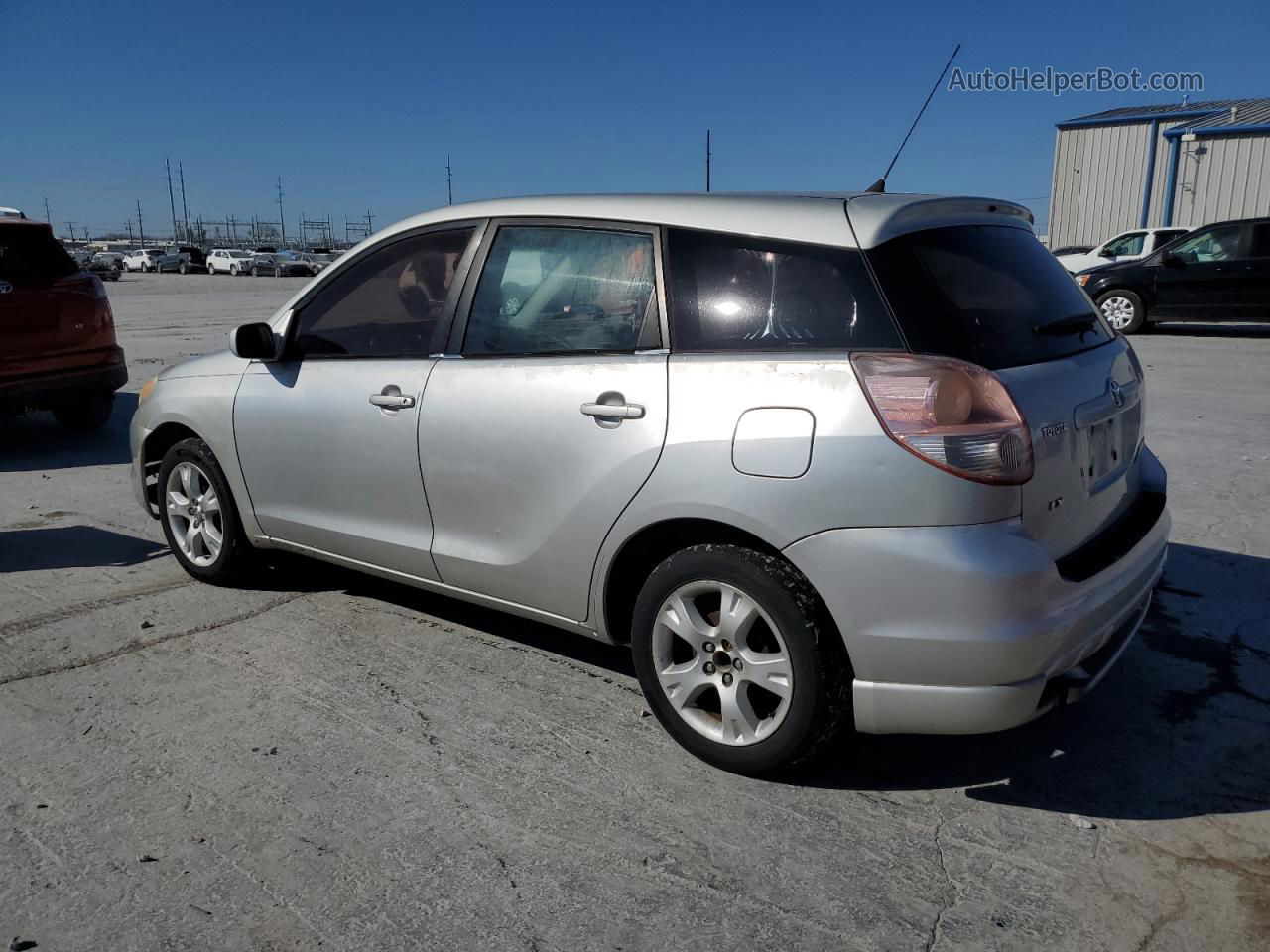 2003 Toyota Corolla Matrix Xr Silver vin: 2T1KR32EX3C043537