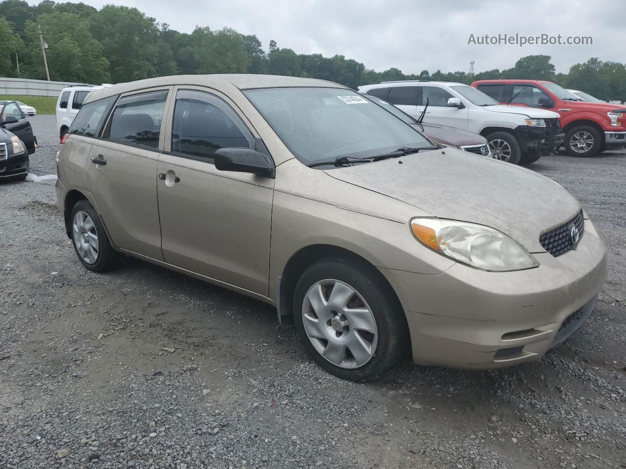 2003 Toyota Corolla Matrix Xr Gold vin: 2T1KR32EX3C095573