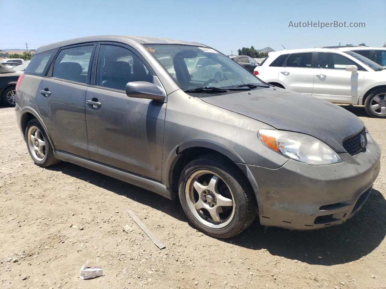 2004 Toyota Corolla Matrix Xr Charcoal vin: 2T1KR32EX4C183900