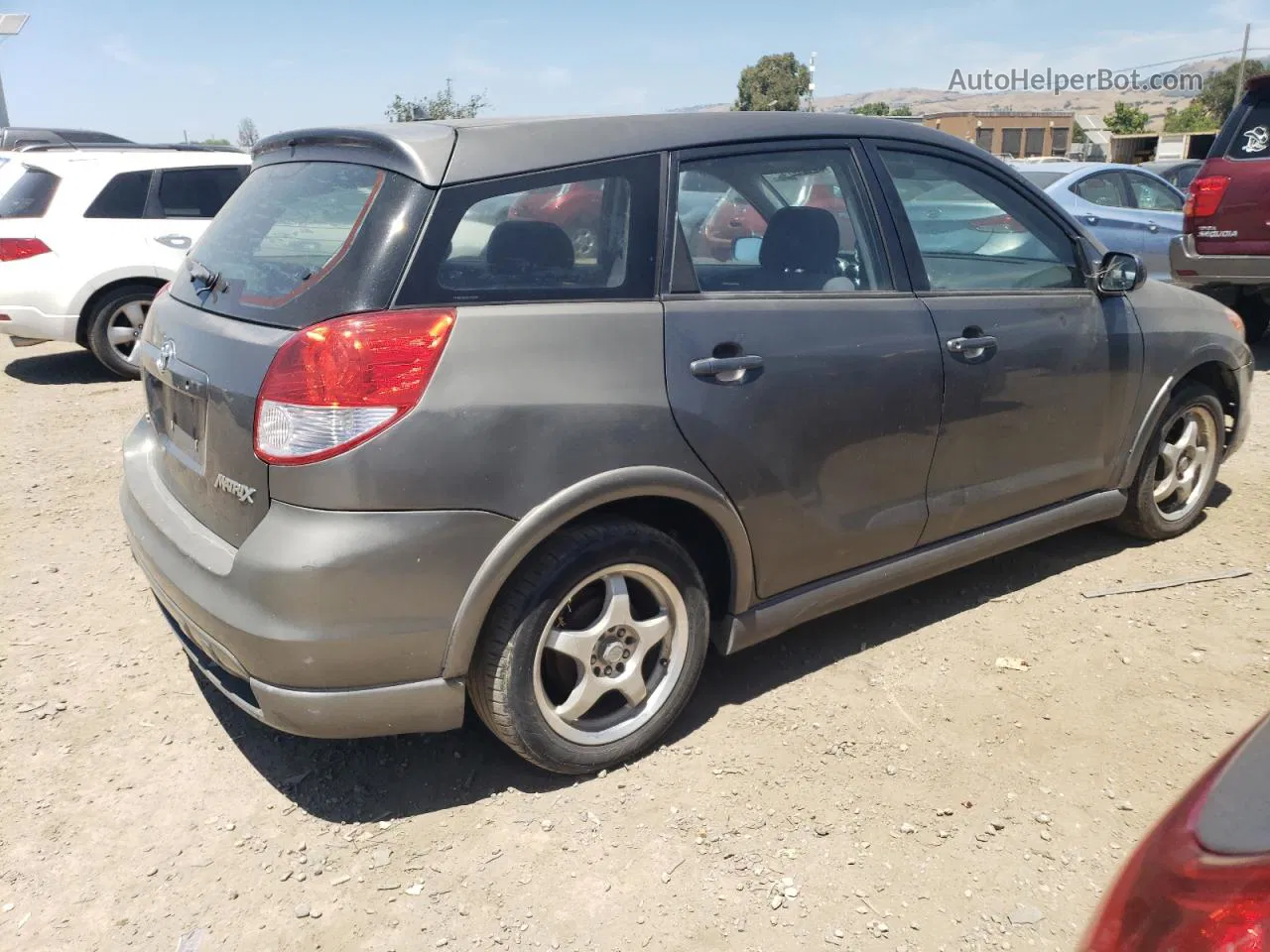 2004 Toyota Corolla Matrix Xr Charcoal vin: 2T1KR32EX4C183900