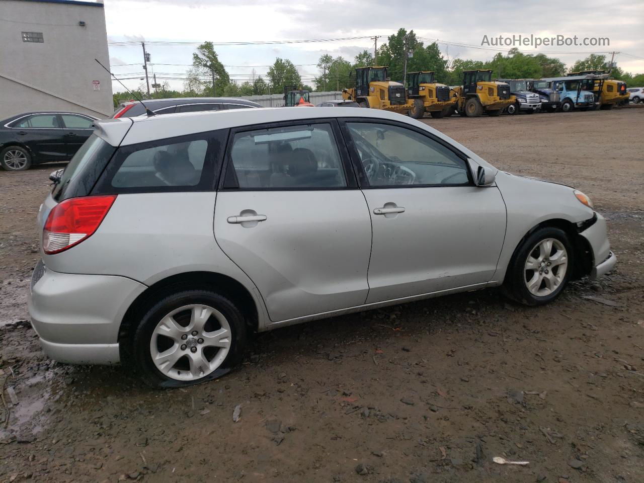 2004 Toyota Corolla Matrix Xr Silver vin: 2T1KR32EX4C243237