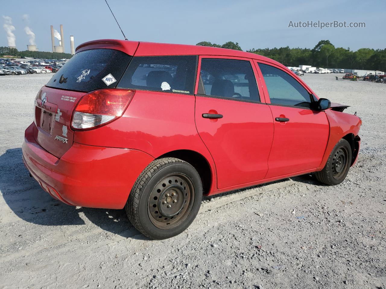 2004 Toyota Corolla Matrix Xr Red vin: 2T1KR32EX4C289196