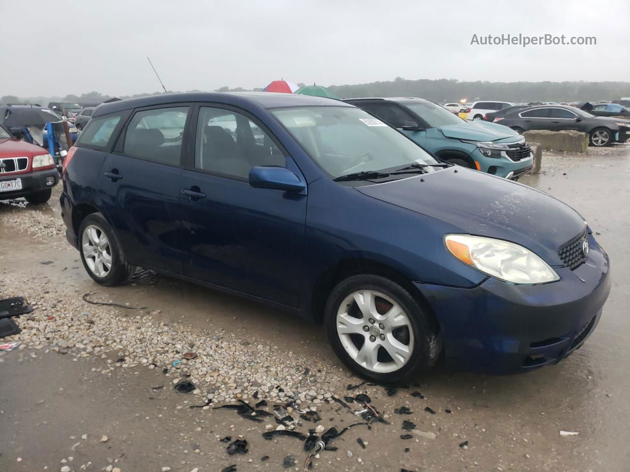 2004 Toyota Corolla Matrix Xr Синий vin: 2T1KR32EX4C291420