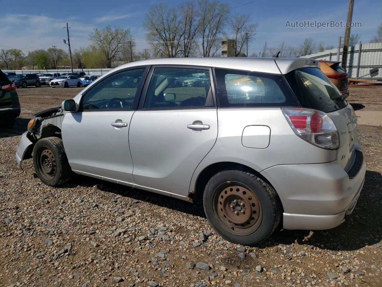 2005 Toyota Corolla Matrix Xr Silver vin: 2T1KR32EX5C370829