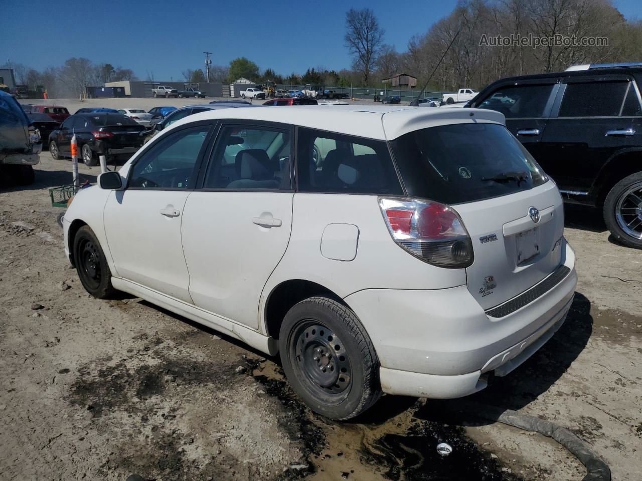 2005 Toyota Corolla Matrix Xr Белый vin: 2T1KR32EX5C403361