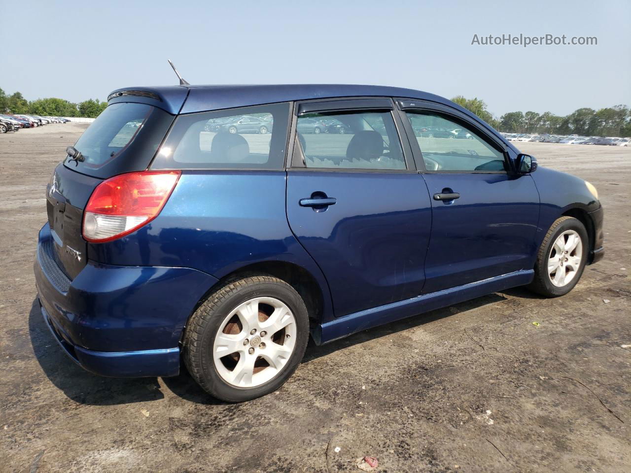 2003 Toyota Corolla Matrix Xr Blue vin: 2T1KR38E13C064400