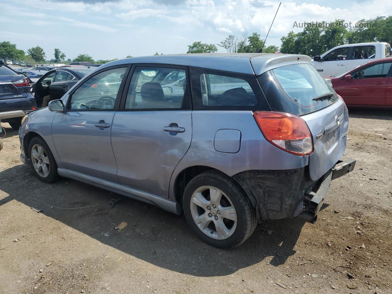 2003 Toyota Corolla Matrix Xr Blue vin: 2T1KR38EX3C048535