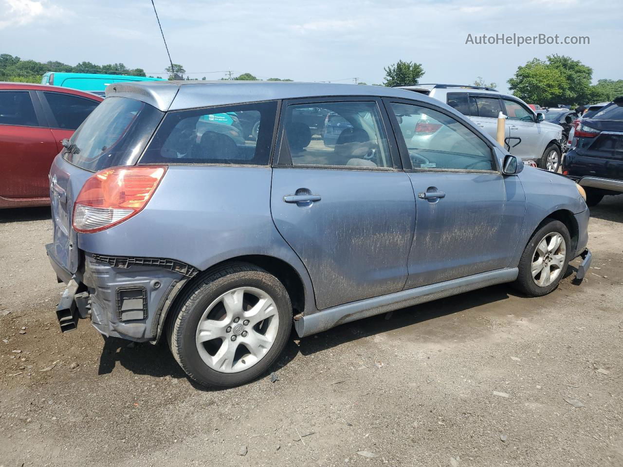 2003 Toyota Corolla Matrix Xr Blue vin: 2T1KR38EX3C048535