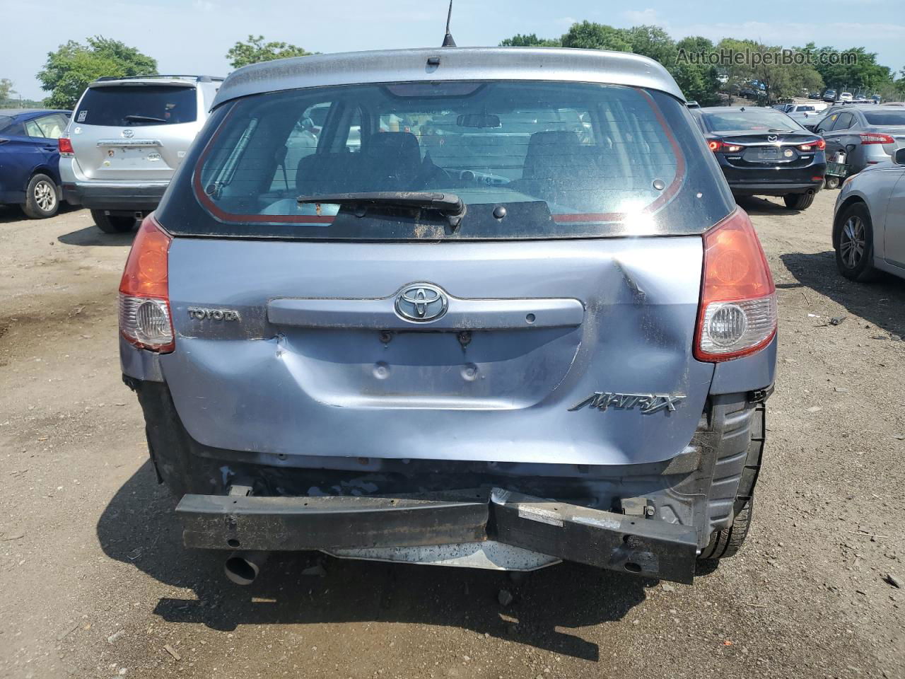 2003 Toyota Corolla Matrix Xr Blue vin: 2T1KR38EX3C048535