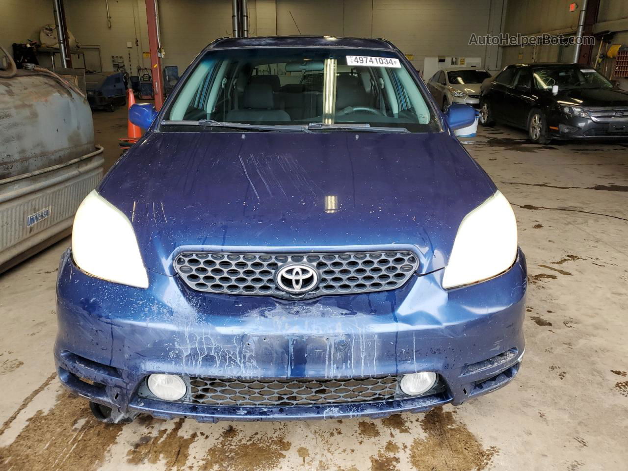 2004 Toyota Corolla Matrix Xr Blue vin: 2T1KR38EX4C205918