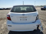 2010 Toyota Corolla Matrix  White vin: 2T1KU4EE0AC480573