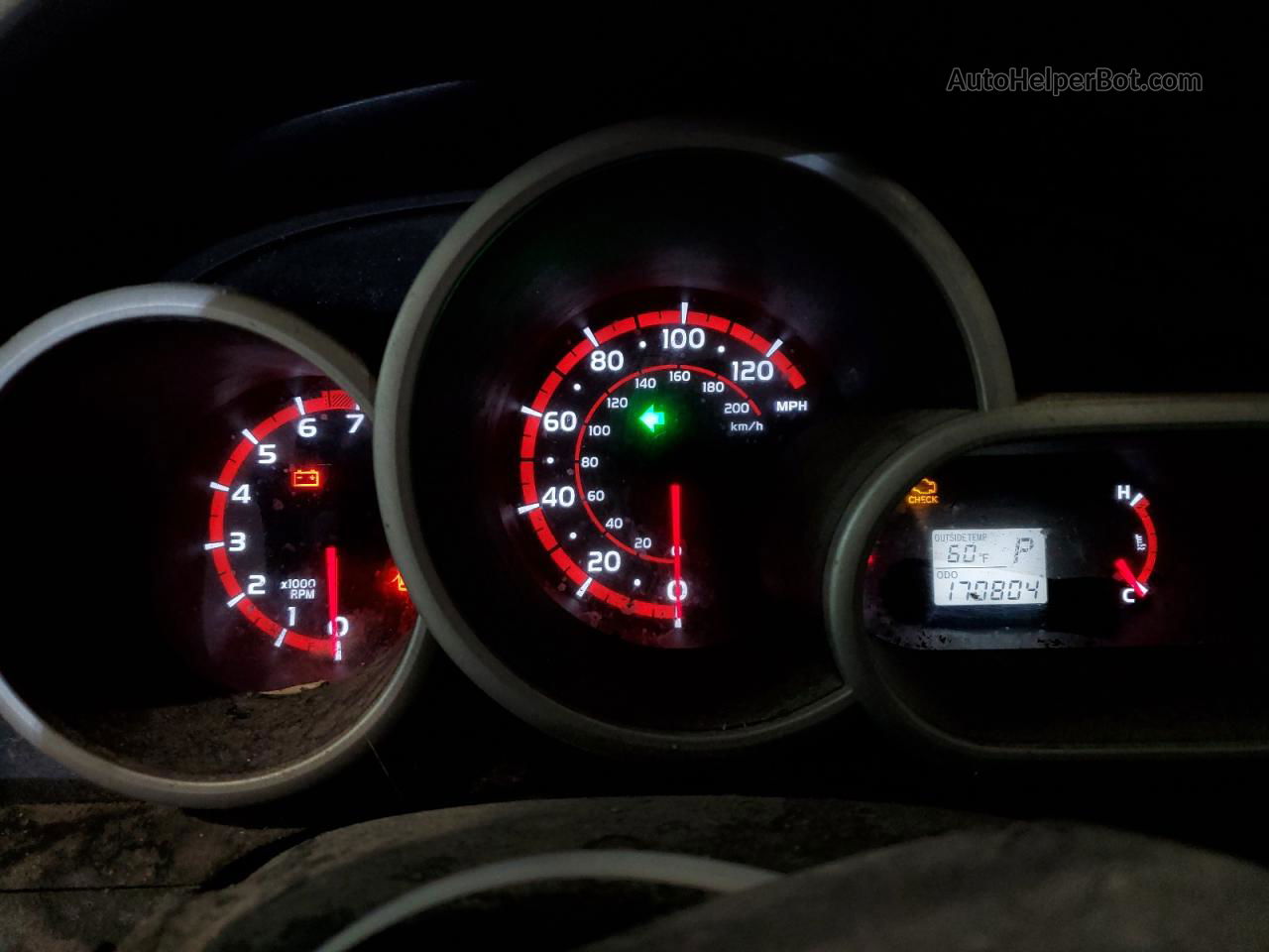 2010 Toyota Corolla Matrix  Red vin: 2T1KU4EE2AC192974