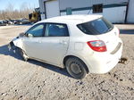 2010 Toyota Corolla Matrix  White vin: 2T1KU4EE3AC251790