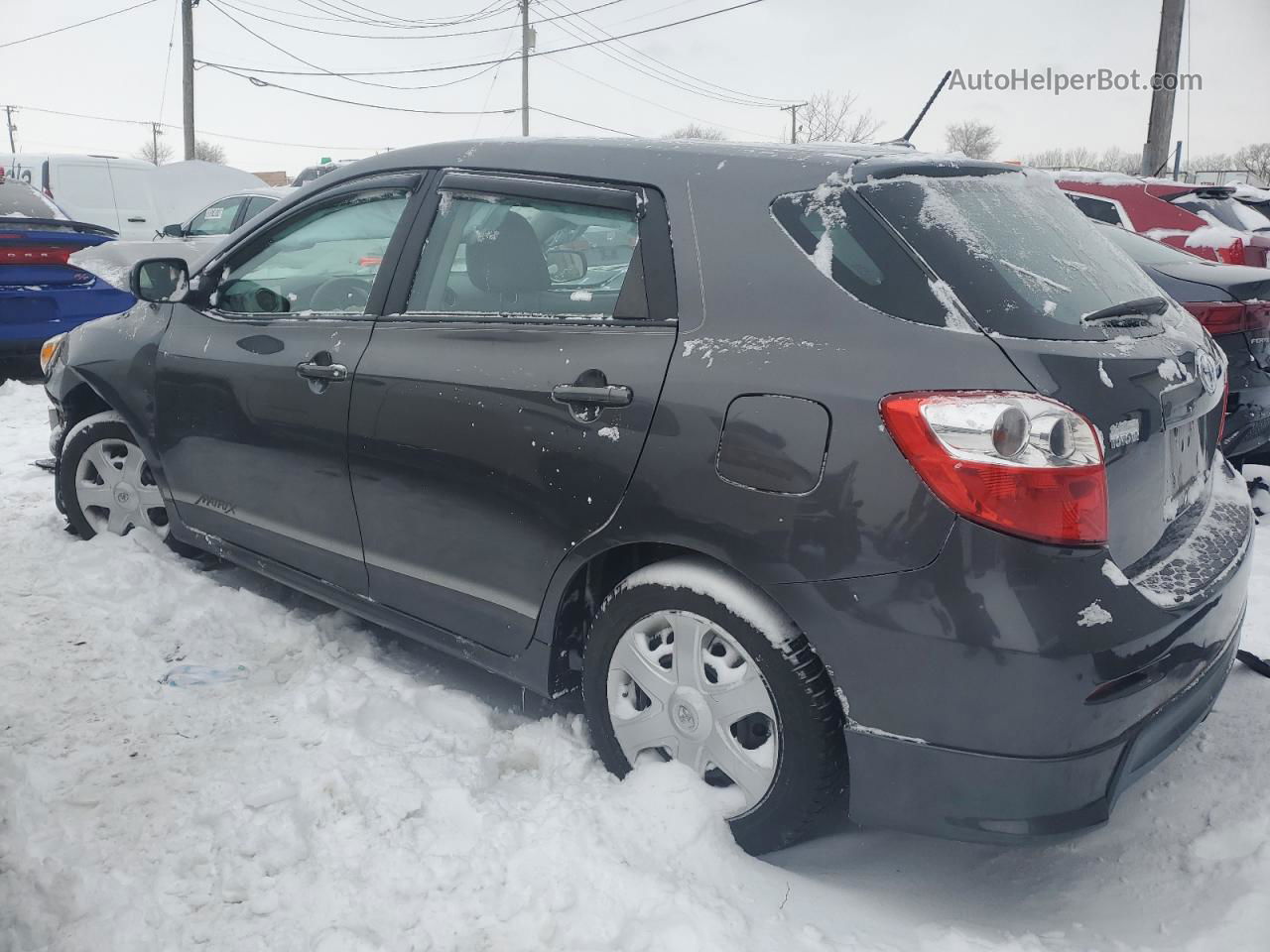 2010 Toyota Corolla Matrix  Gray vin: 2T1KU4EE3AC459362