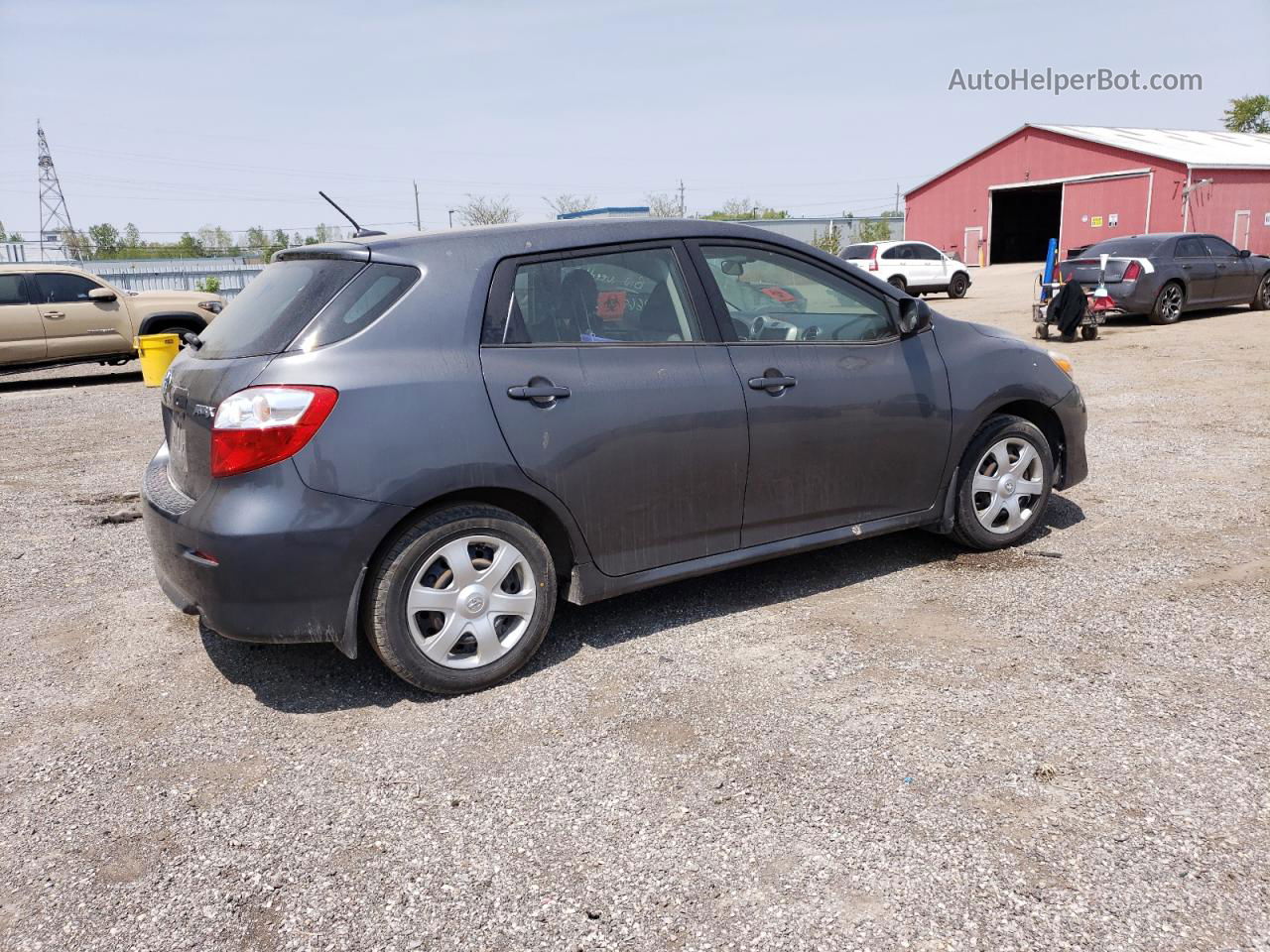 2010 Toyota Corolla Matrix  Gray vin: 2T1KU4EE4AC334550