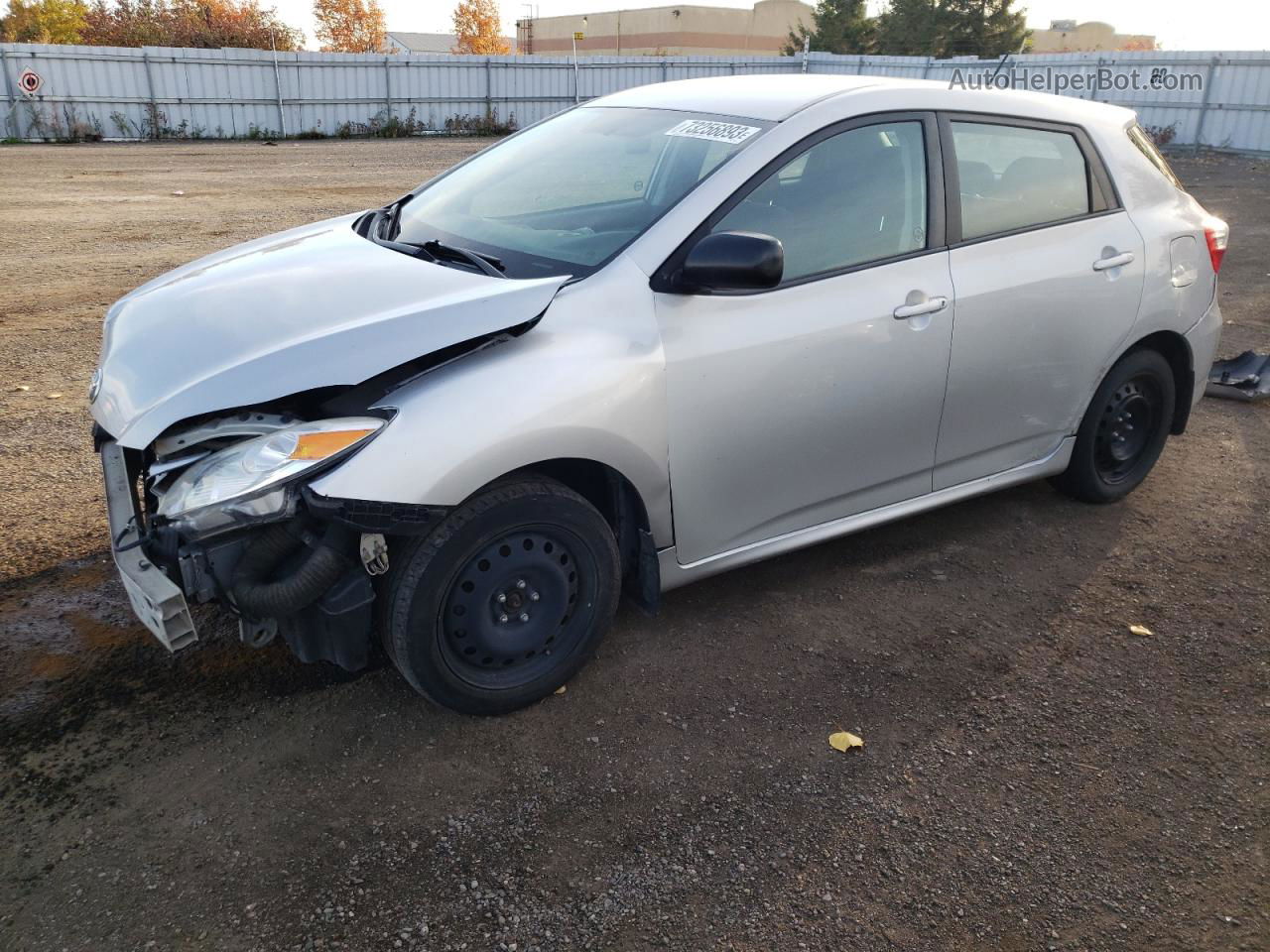 2014 Toyota Matrix Base Серебряный vin: 2T1KU4EE6EC135702