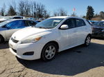 2010 Toyota Corolla Matrix  White vin: 2T1KU4EE7AC327429