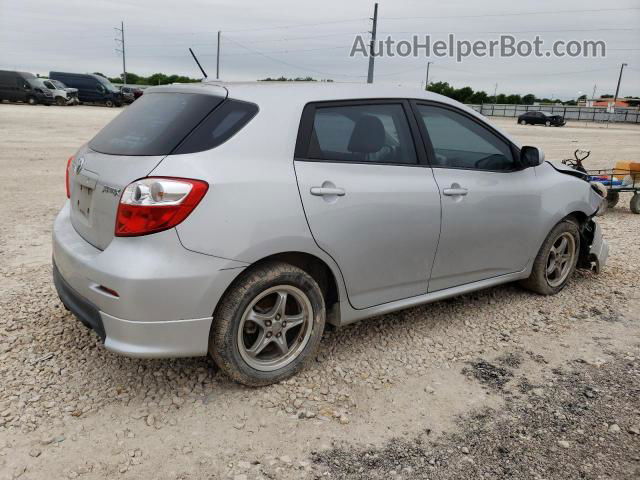 2010 Toyota Corolla Matrix  Silver vin: 2T1KU4EE9AC345513