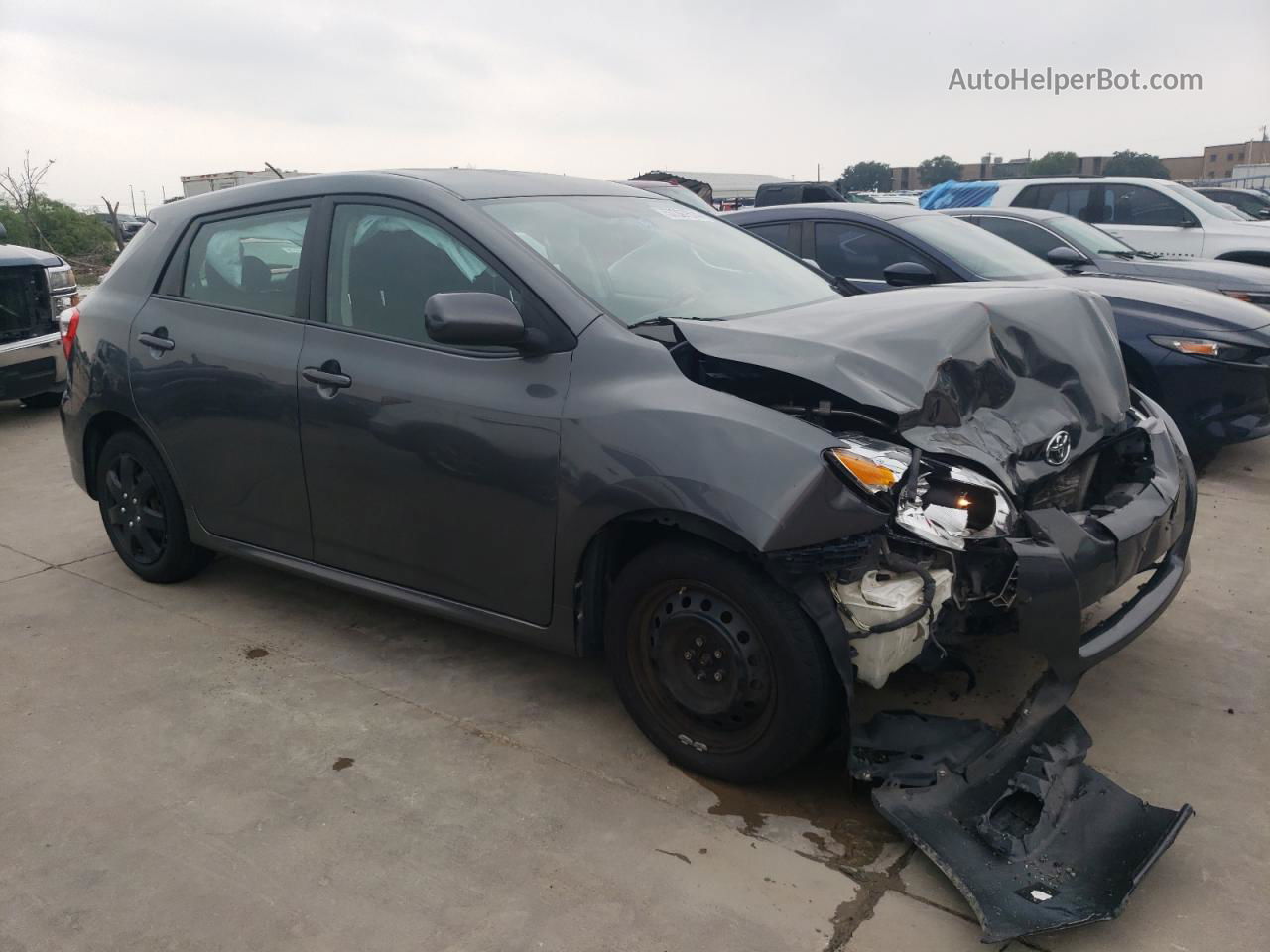 2010 Toyota Corolla Matrix  Gray vin: 2T1KU4EE9AC364935