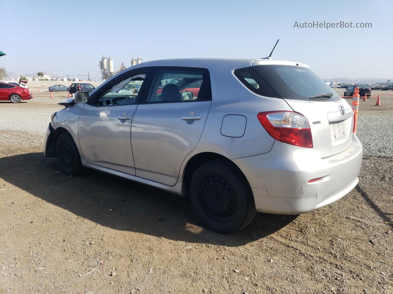 2010 Toyota Corolla Matrix  Серебряный vin: 2T1KU4EEXAC222755