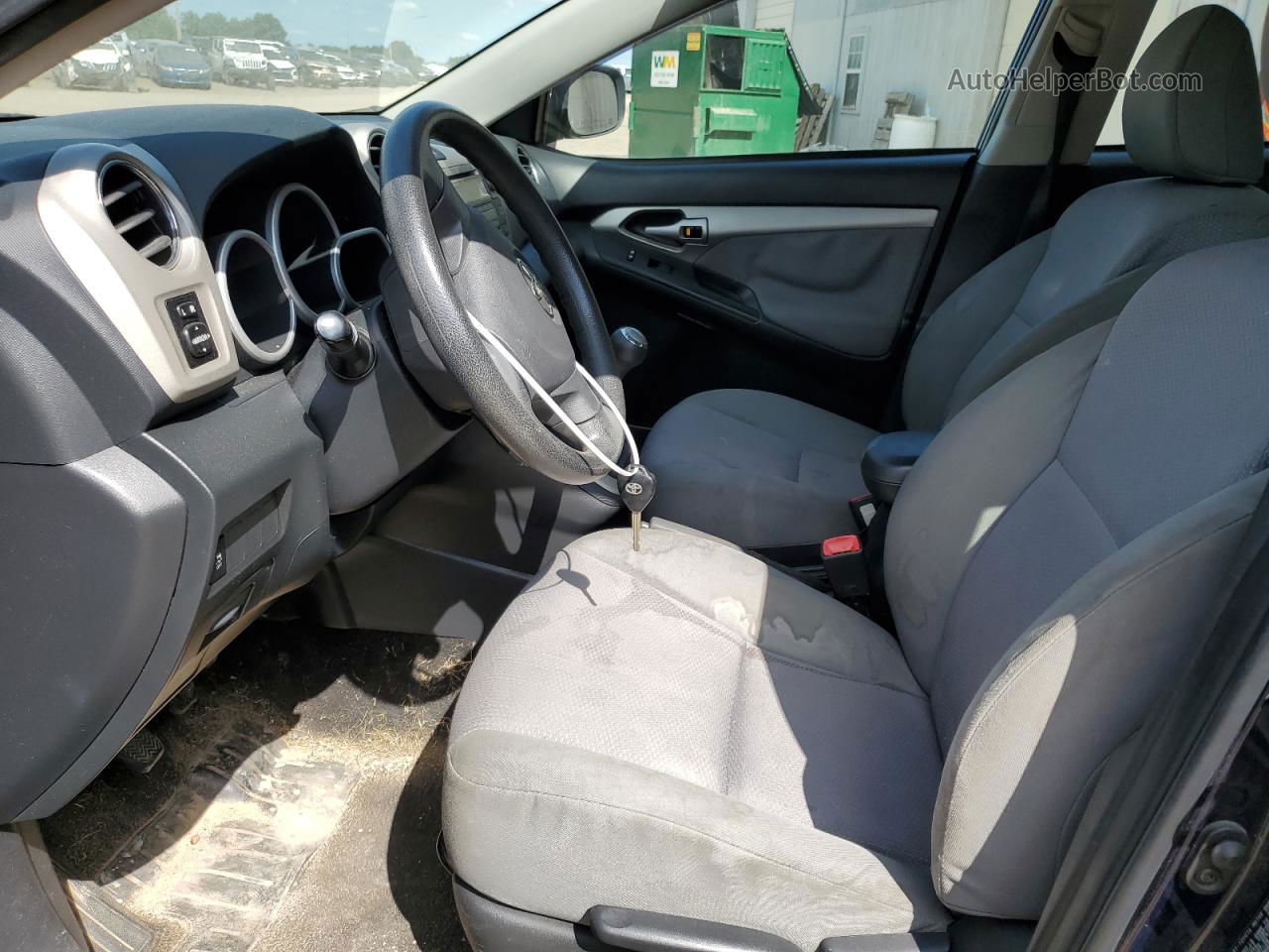 2010 Toyota Corolla Matrix  Blue vin: 2T1KU4EEXAC303612