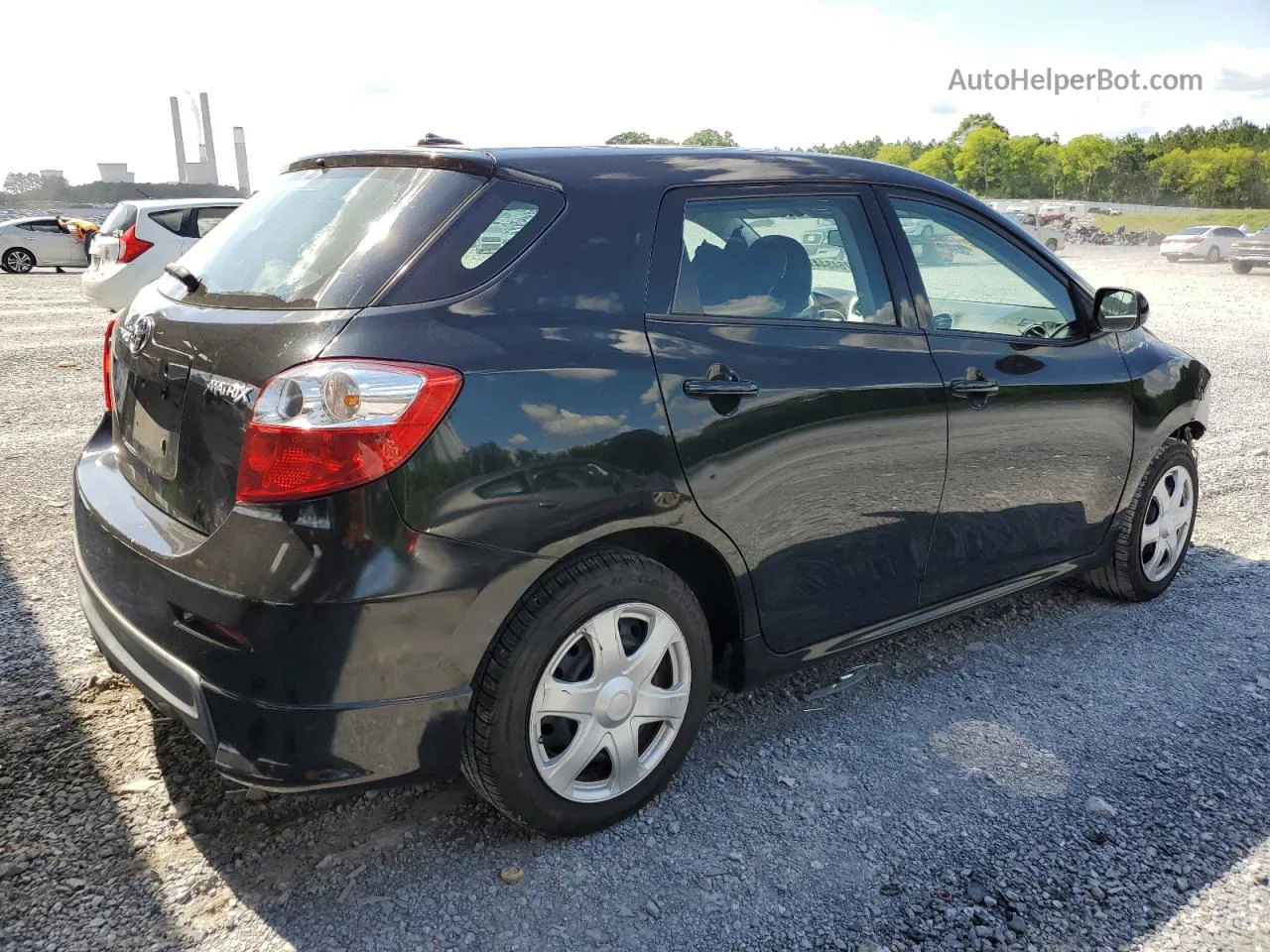 2010 Toyota Corolla Matrix  Black vin: 2T1KU4EEXAC498465