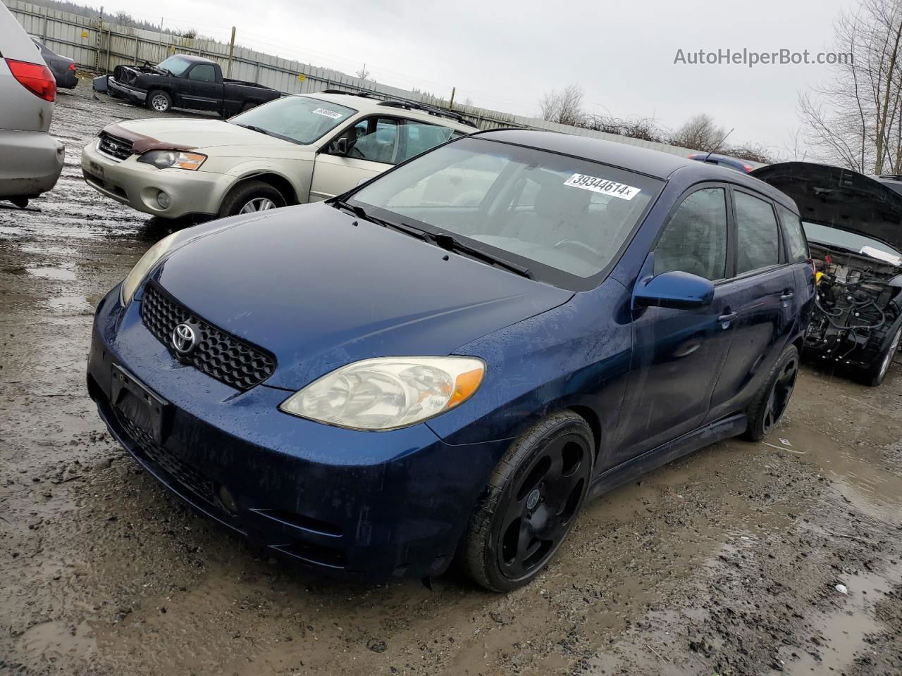 2004 Toyota Corolla Matrix Xrs Blue vin: 2T1KY32E44C235041