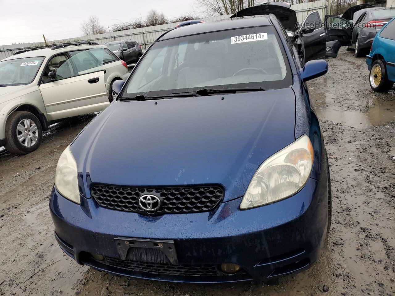 2004 Toyota Corolla Matrix Xrs Blue vin: 2T1KY32E44C235041