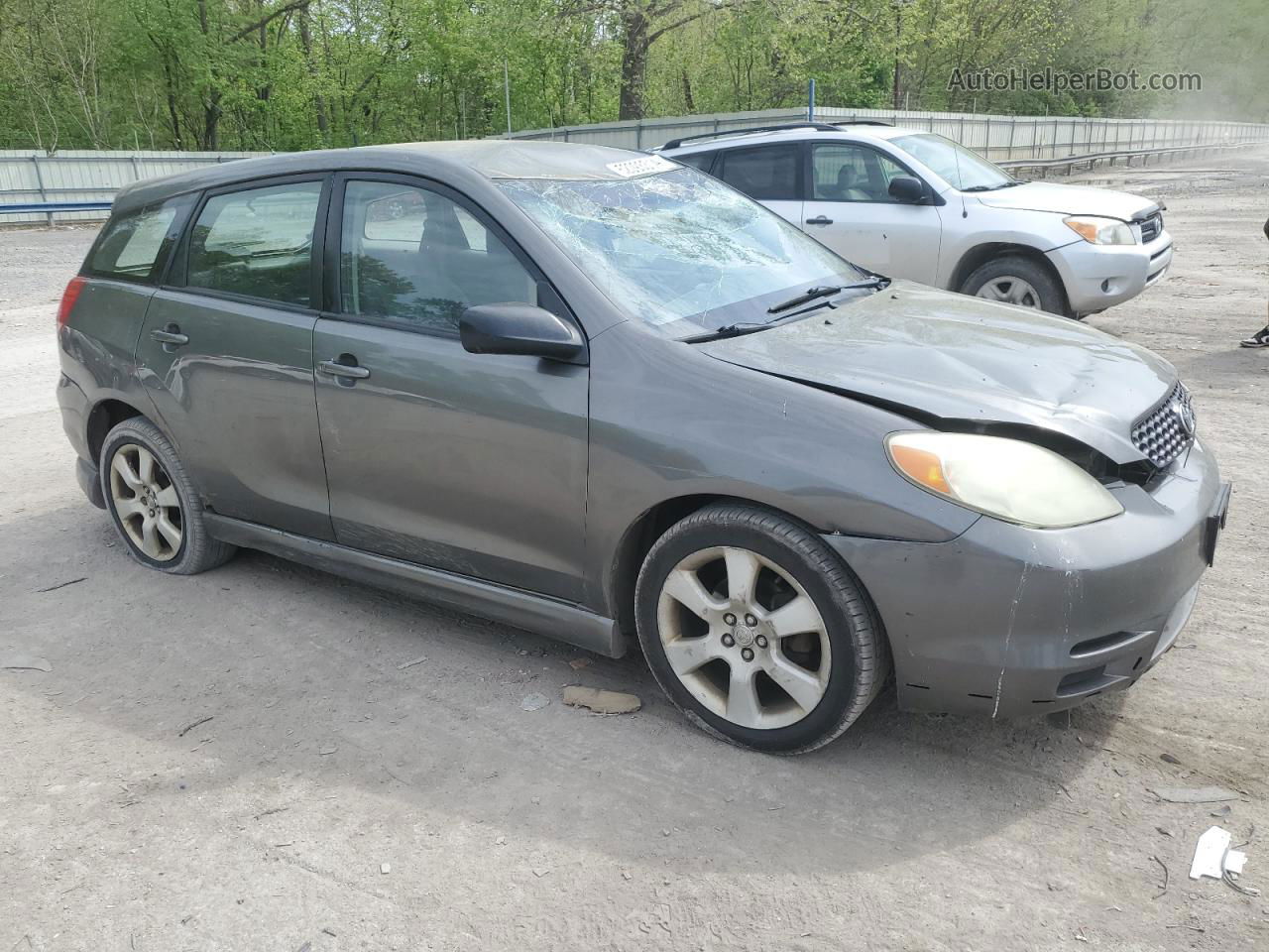 2004 Toyota Corolla Matrix Xrs Charcoal vin: 2T1KY32E94C215481