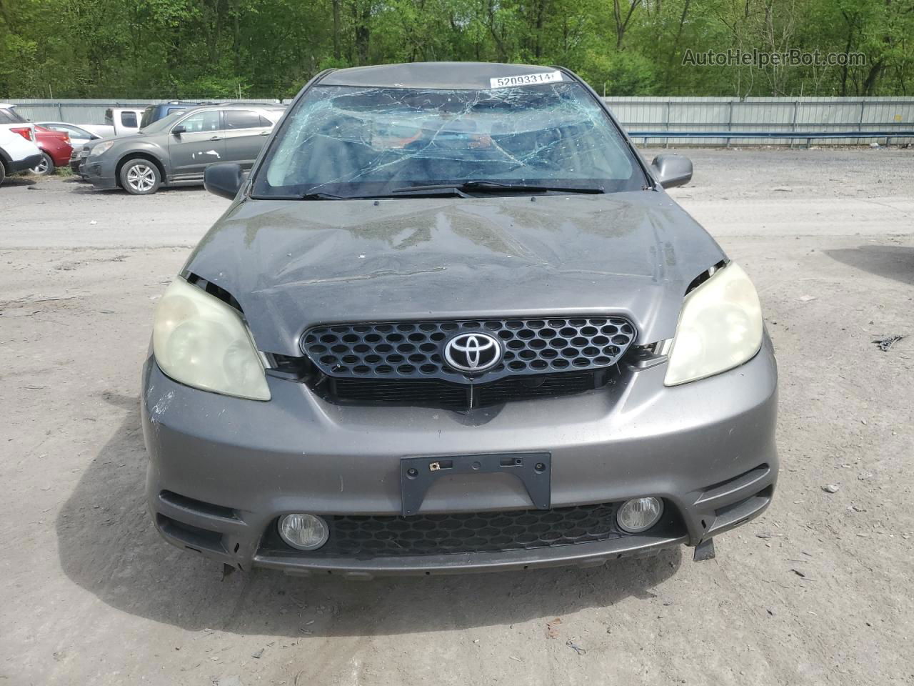 2004 Toyota Corolla Matrix Xrs Charcoal vin: 2T1KY32E94C215481