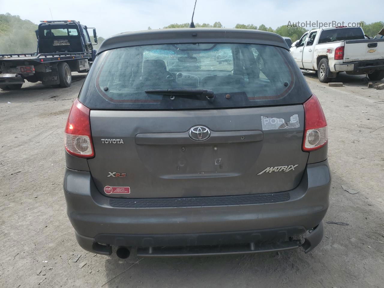 2004 Toyota Corolla Matrix Xrs Charcoal vin: 2T1KY32E94C215481