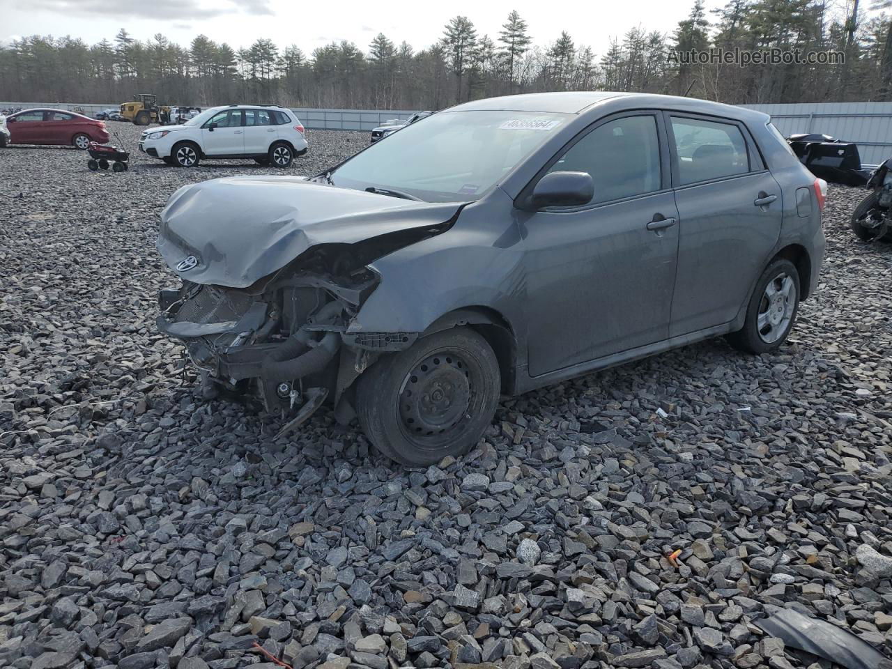 2010 Toyota Corolla Matrix S Gray vin: 2T1LE4EE0AC014241