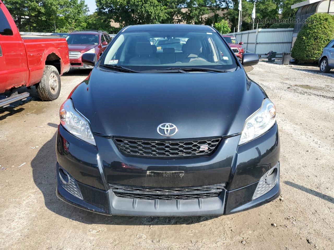 2010 Toyota Corolla Matrix S Black vin: 2T1LE4EE5AC016955