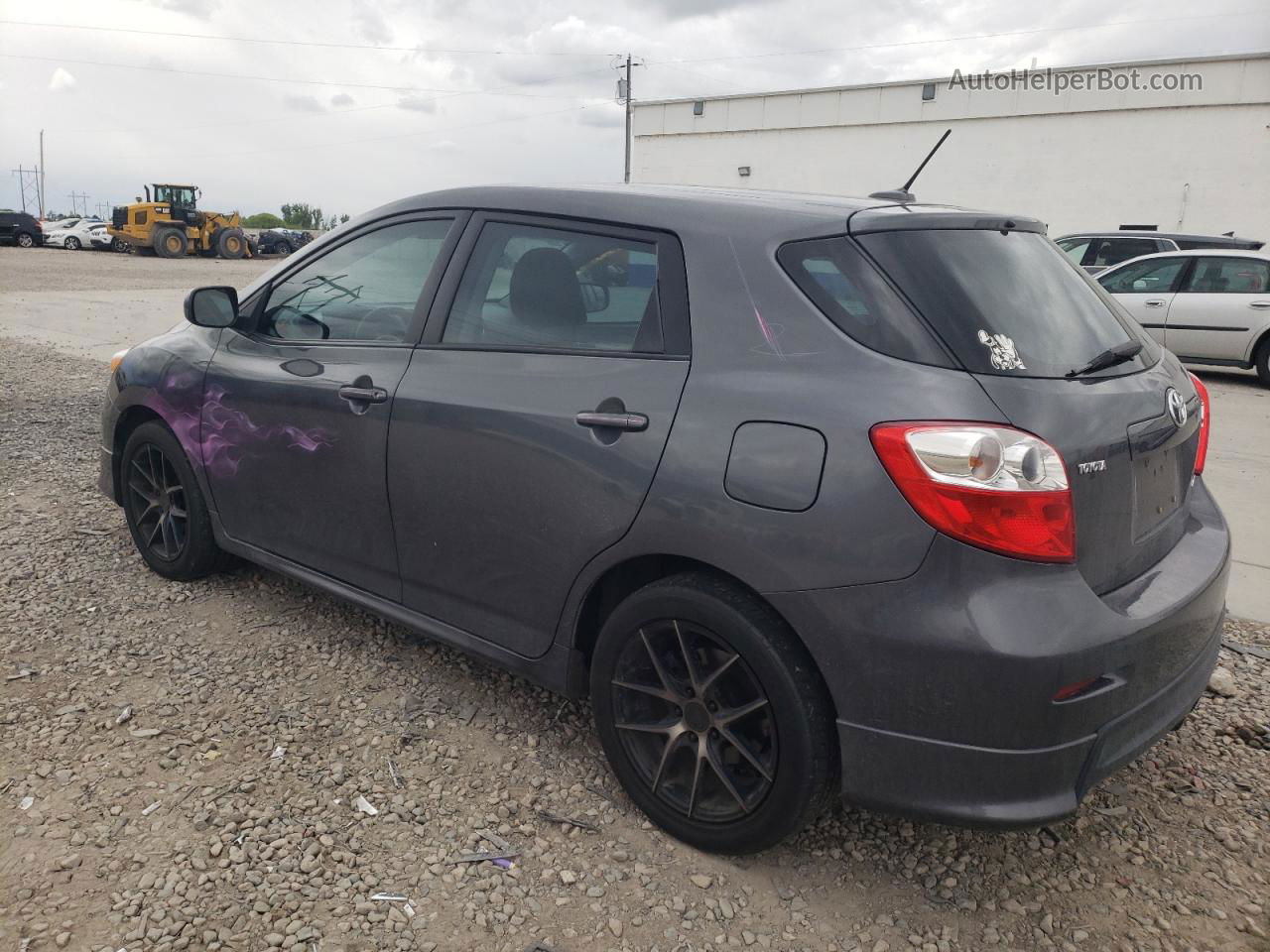 2010 Toyota Corolla Matrix S Charcoal vin: 2T1LE4EE7AC018285