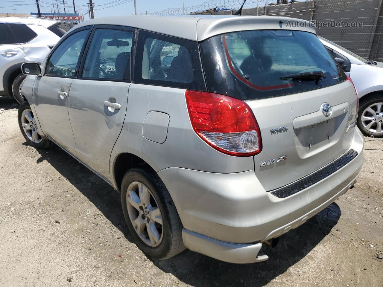 2004 Toyota Corolla Matrix Base Silver vin: 2T1LR32E14C313826