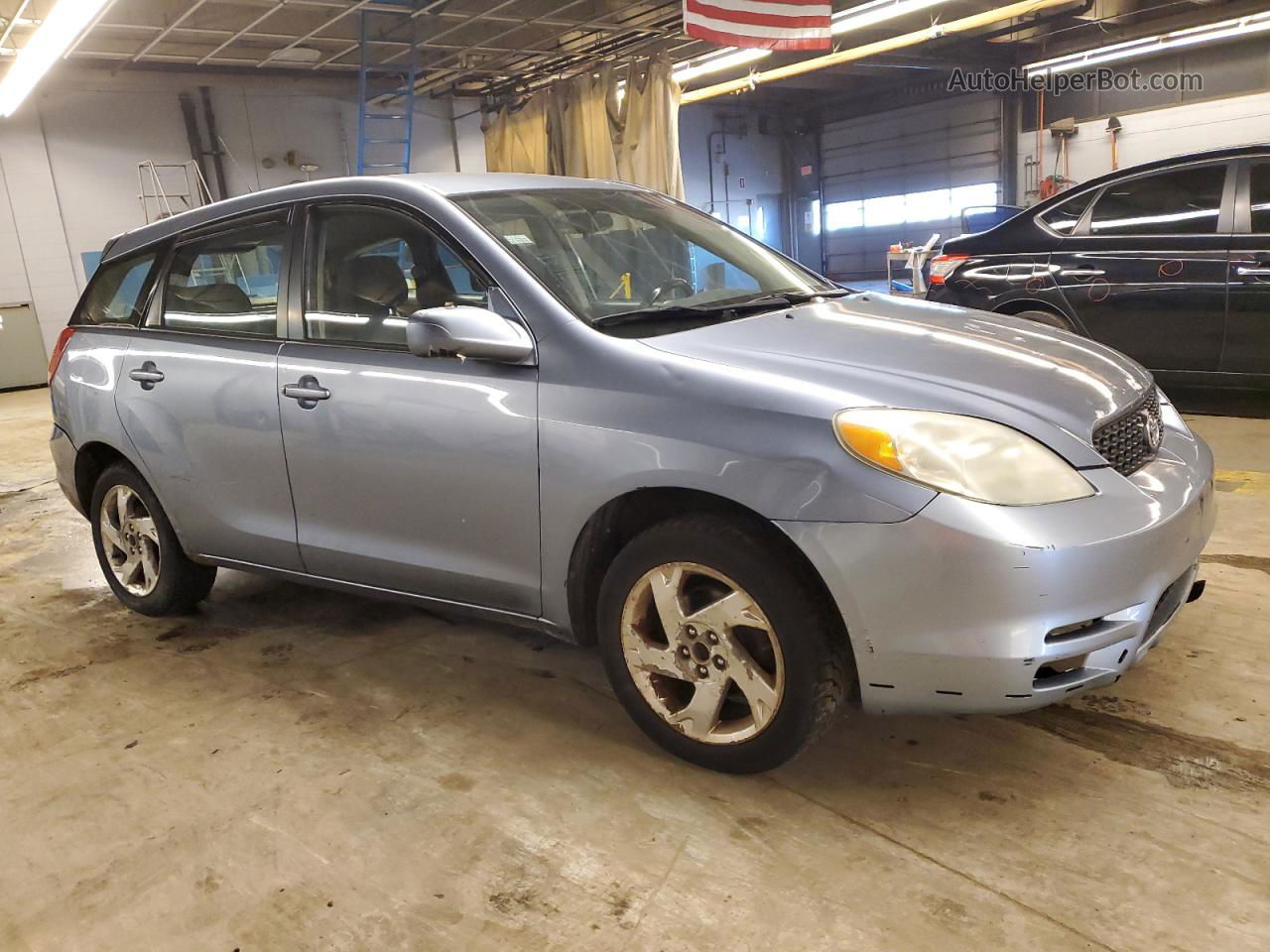 2004 Toyota Corolla Matrix Base Blue vin: 2T1LR32E74C262137