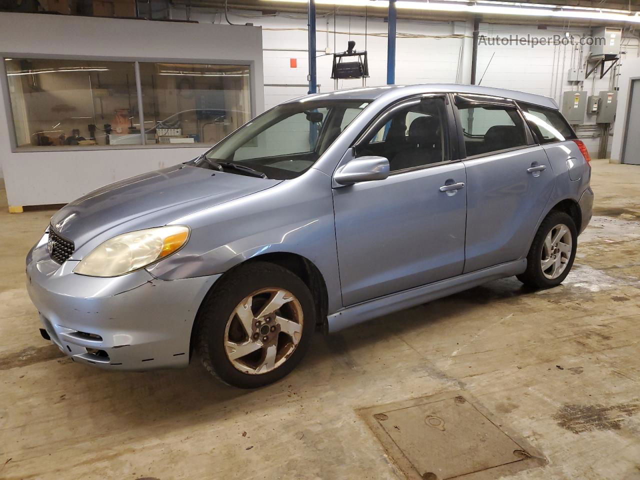 2004 Toyota Corolla Matrix Base Blue vin: 2T1LR32E74C262137