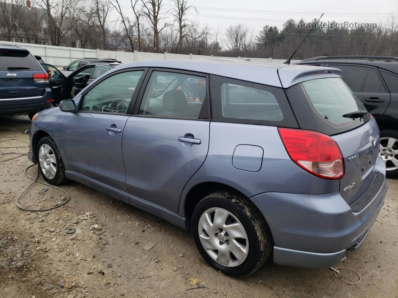 2004 Toyota Corolla Matrix Base Blue vin: 2T1LR32E84C184001