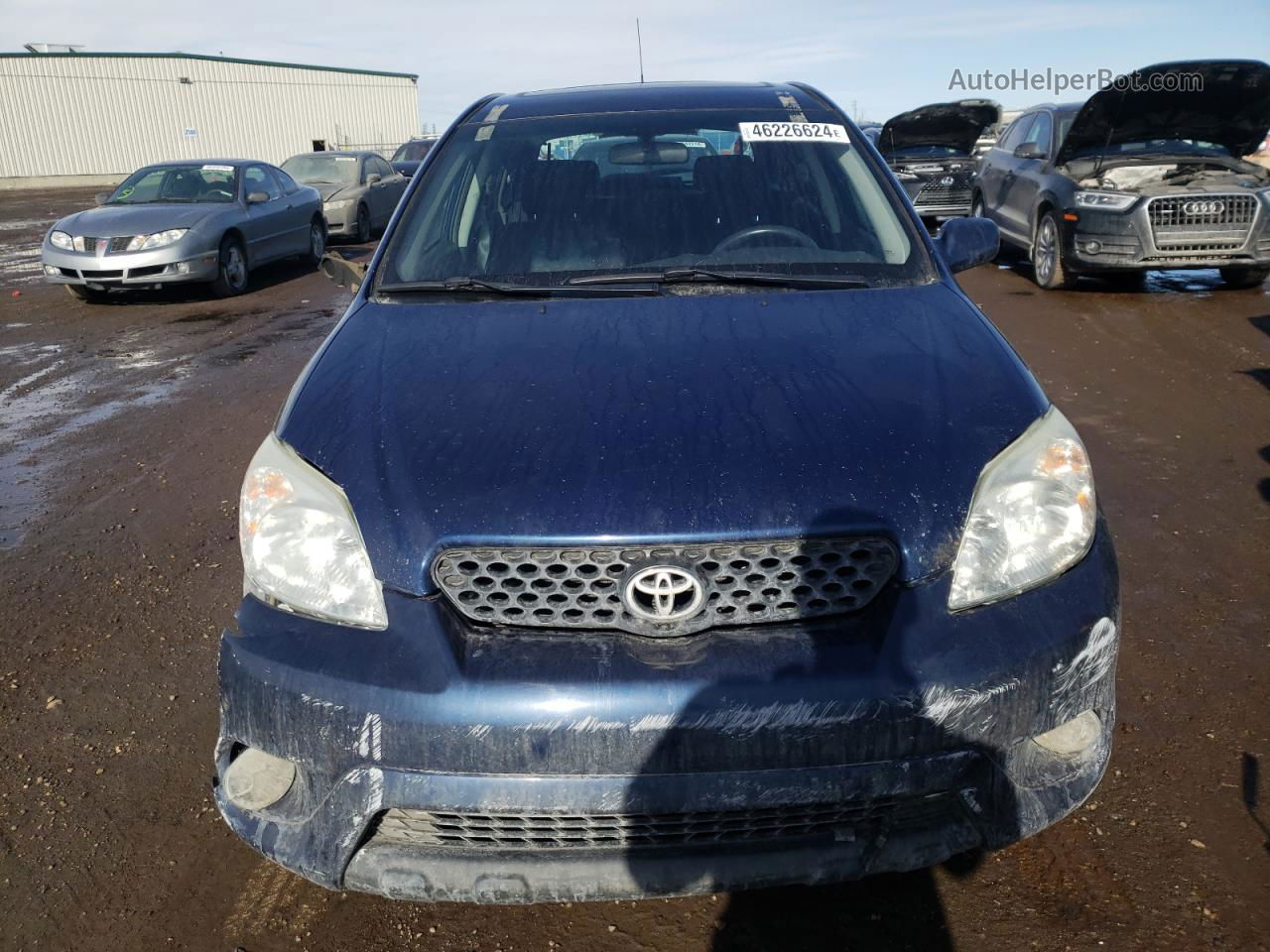 2005 Toyota Corolla Matrix Base Blue vin: 2T1LR32EX5C840992