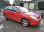 2003 Toyota Corolla Matrix Base Red vin: 2T1LR38E03C081483