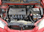 2003 Toyota Corolla Matrix Base Red vin: 2T1LR38E03C081483