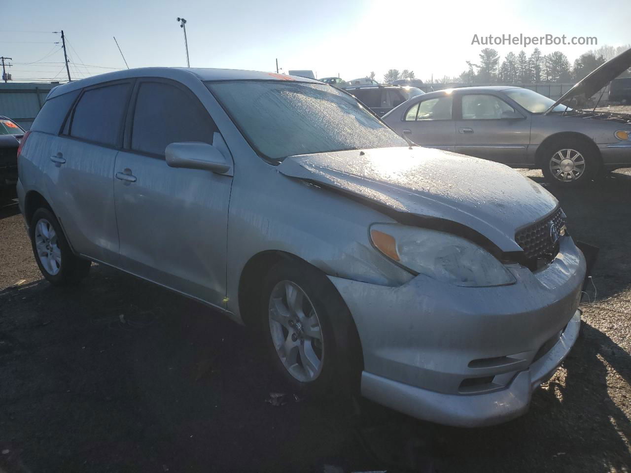 2003 Toyota Corolla Matrix Base Silver vin: 2T1LR38E53C065926