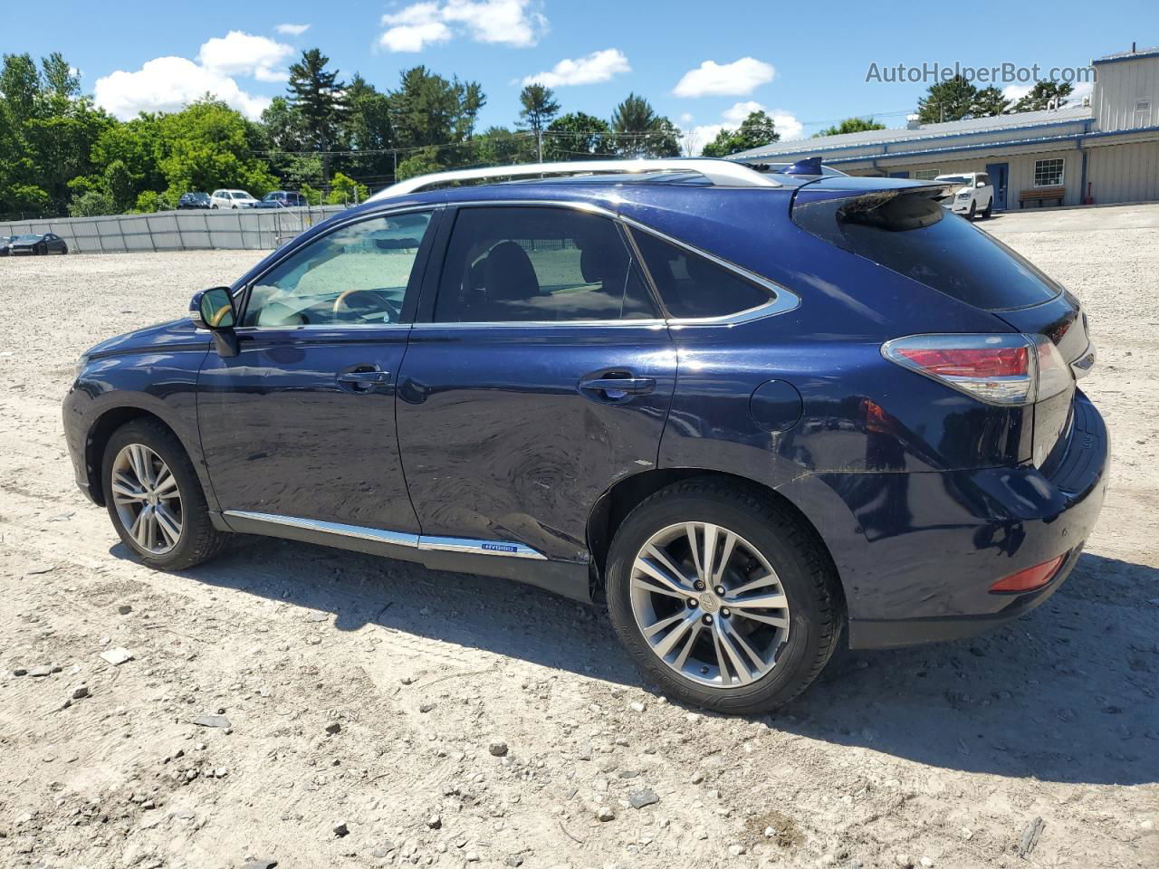 2015 Lexus Rx 450h Blue vin: 2T2BC1BA1FC009280