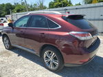 2015 Lexus Rx 450h Maroon vin: 2T2BC1BA1FC010297