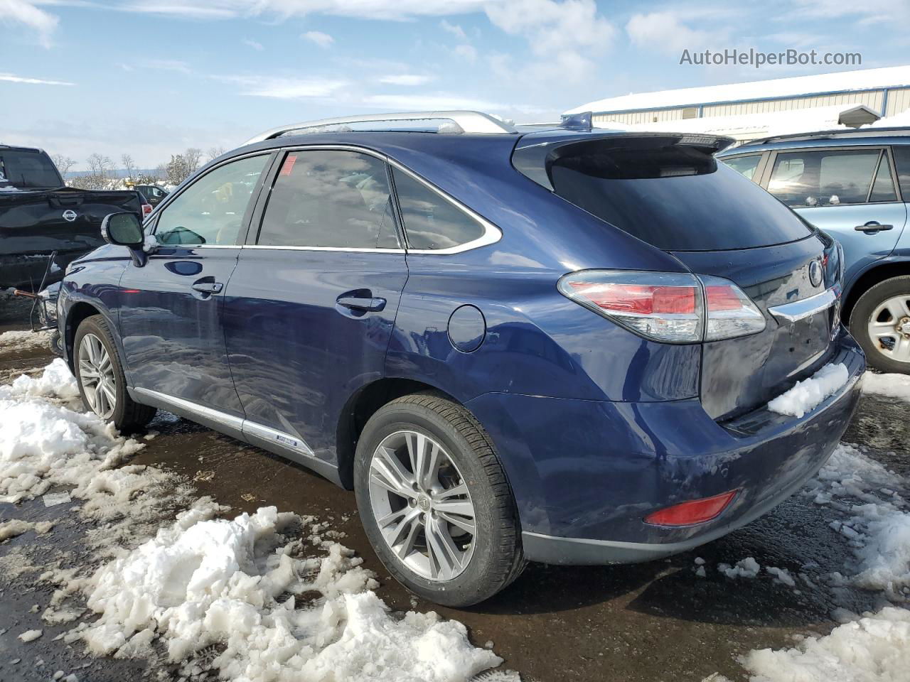 2015 Lexus Rx 450h Blue vin: 2T2BC1BA2FC007568