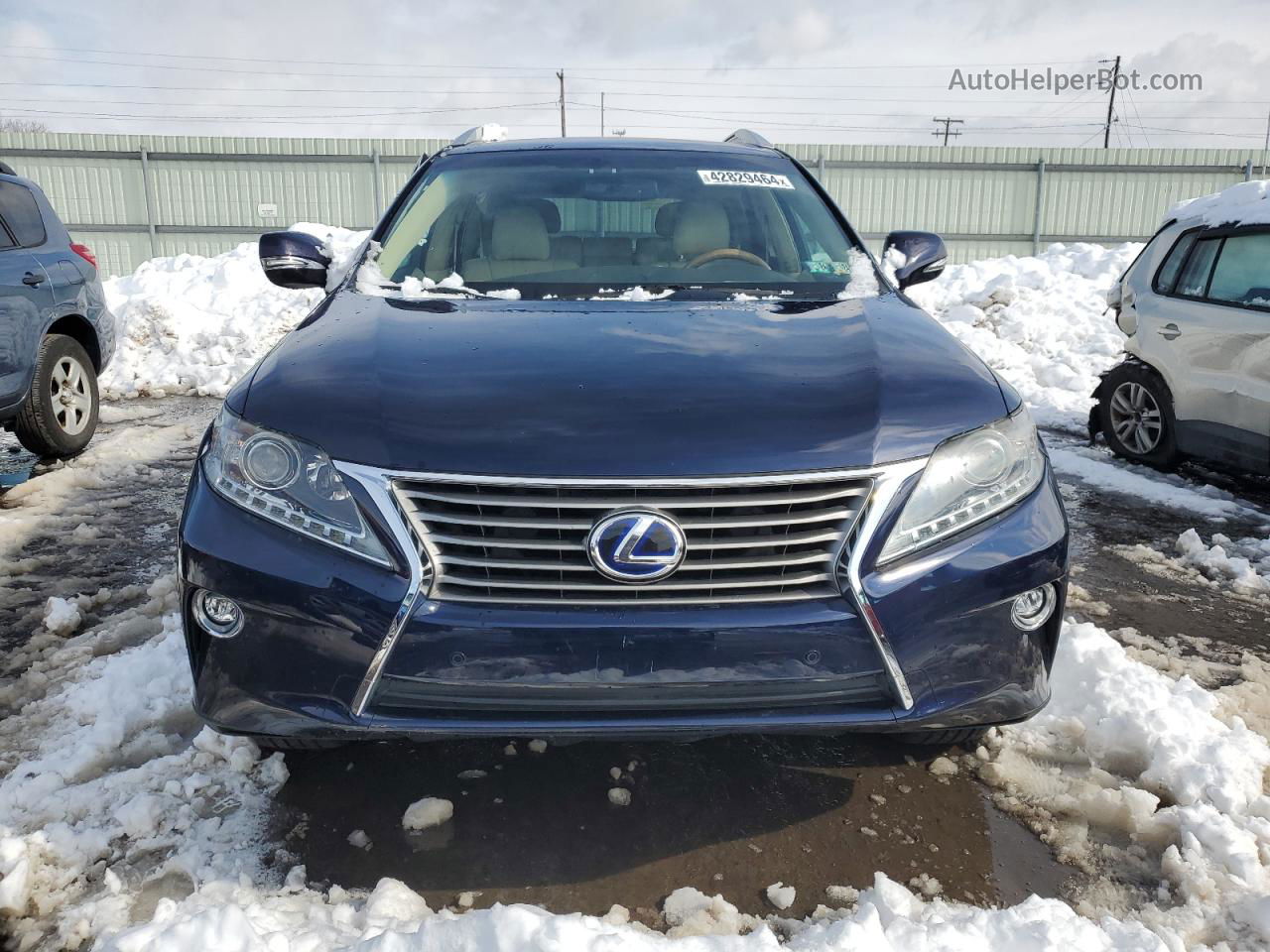 2015 Lexus Rx 450h Blue vin: 2T2BC1BA2FC007568